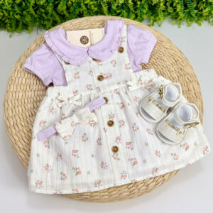 Jardineira Milena com Body