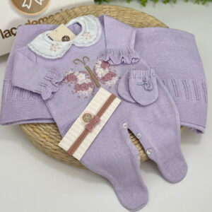 Saída Maternidade Butterfly Lavanda