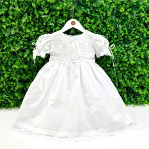 Vestido Batismo Maria Renda Renascença