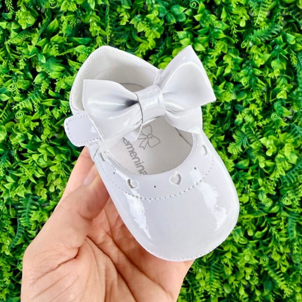 Sapatinho Angel Verniz Branco — imagem 2