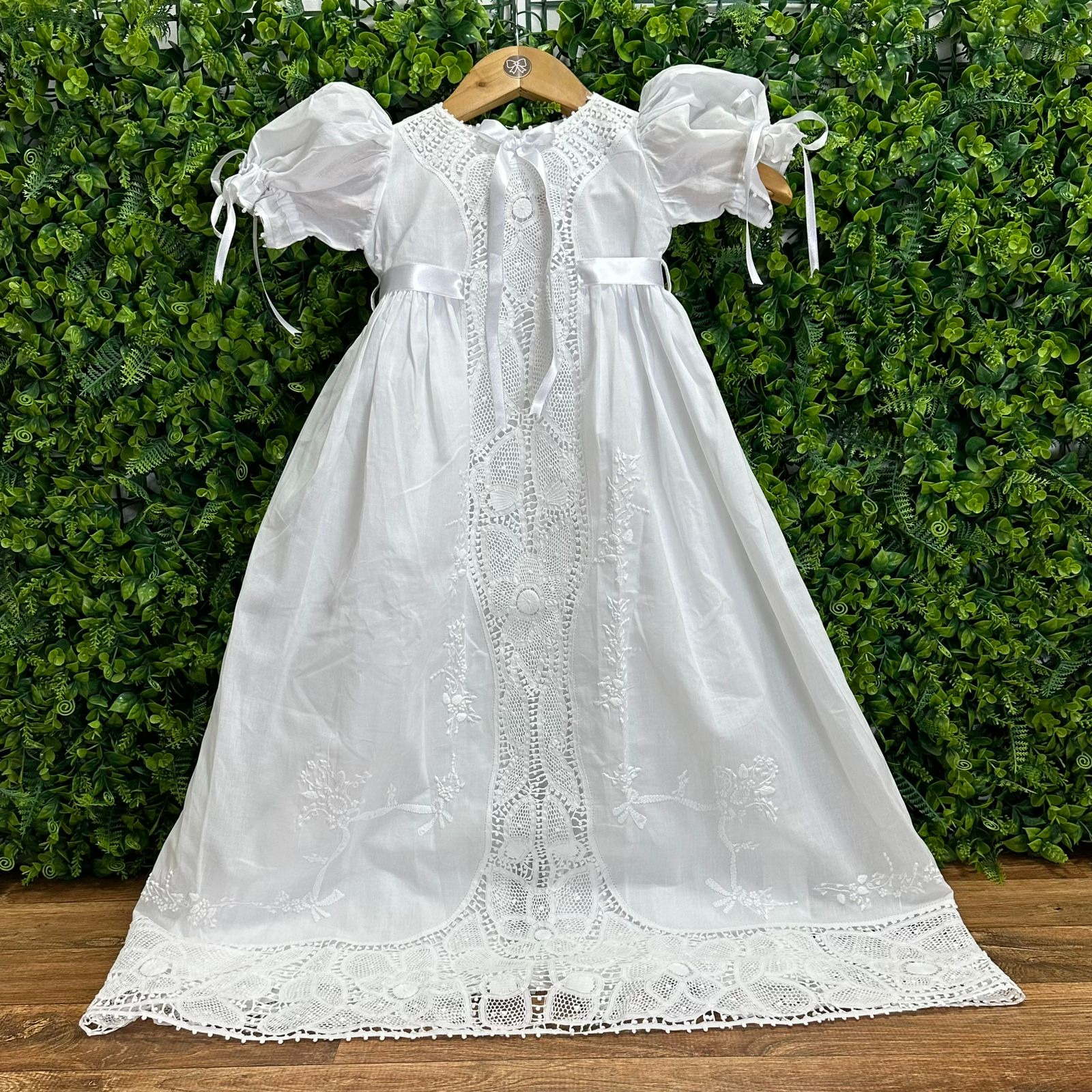 Mandrião Batismo Renda Renascença Barra Larga