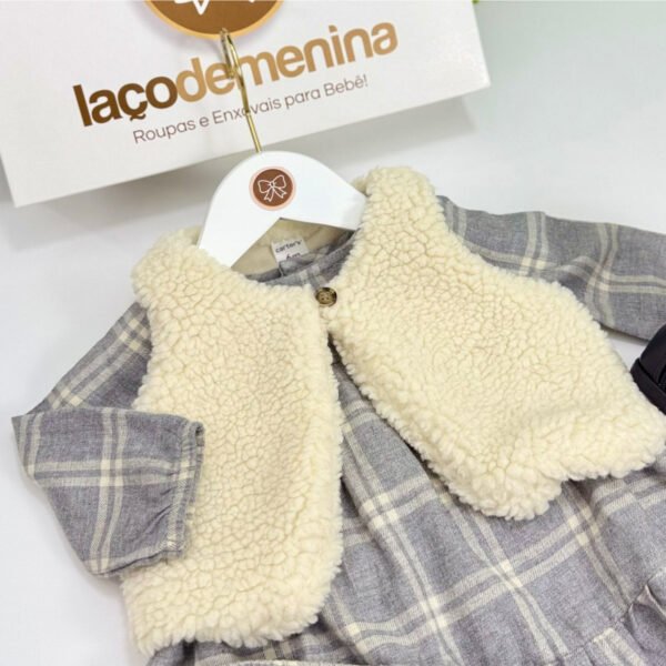 Vestido Baby Elegance Xadrez — imagem 3