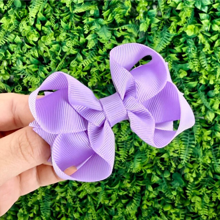 Laço no Bico de Pato Boutique Lavanda