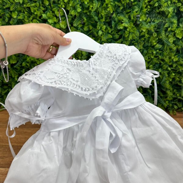 Vestido Cambraia com Gola — imagem 4