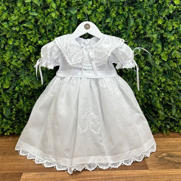 Vestido Cambraia com Gola — imagem 1