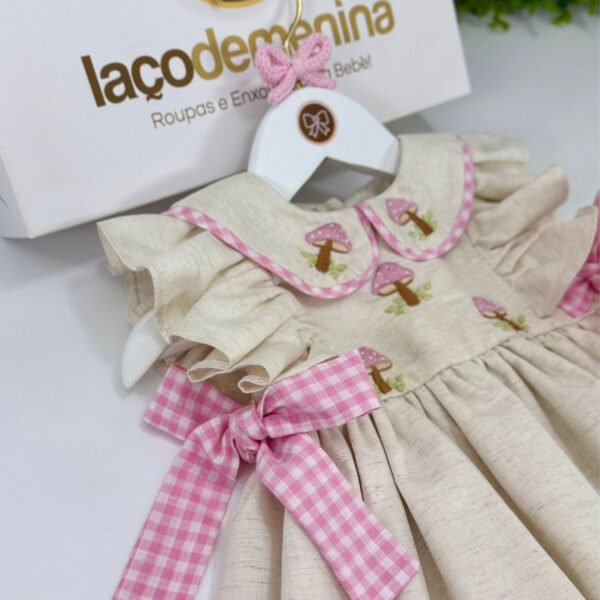 Vestido Maria Júlia Rosa — imagem 3