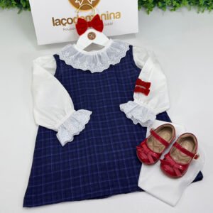 Vestido Melissa Azul Marinho