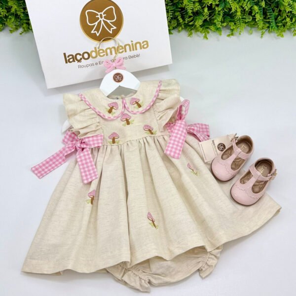 Vestido Maria Júlia Rosa — imagem 1