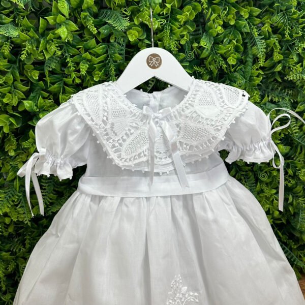 Vestido Cambraia com Gola — imagem 3