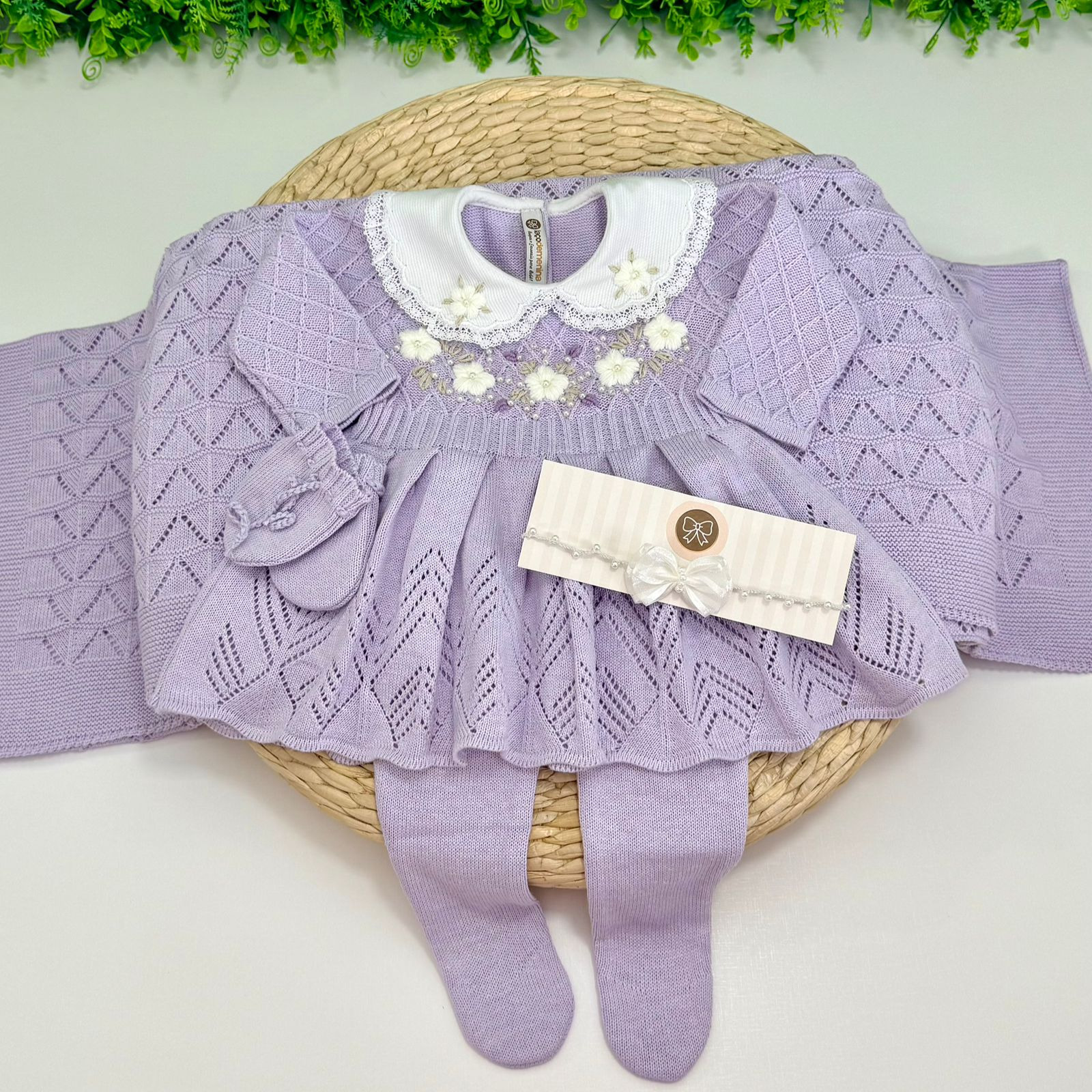 Saída Maternidade Siciliana Lavanda