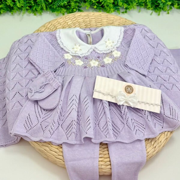 Saída Maternidade Siciliana Lavanda — imagem 2