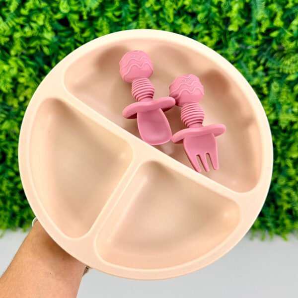 Kit Introdução Alimentar PandaEar® Bege — imagem 1