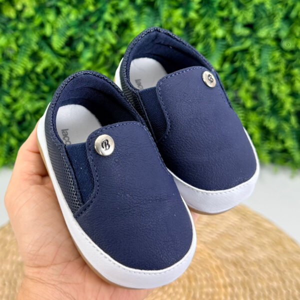 Sapato Slip Azul Marinho — imagem 1