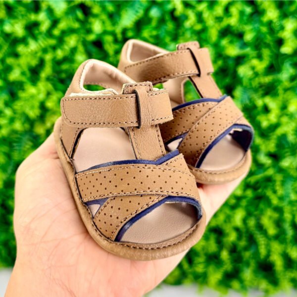 Sandália Casual Masculina Marrom — imagem 1