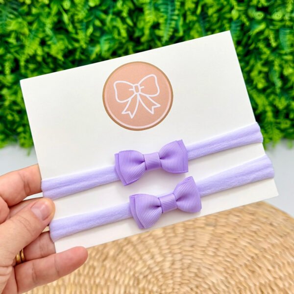 Tiara na Faixinha Sara Lavanda — imagem 1