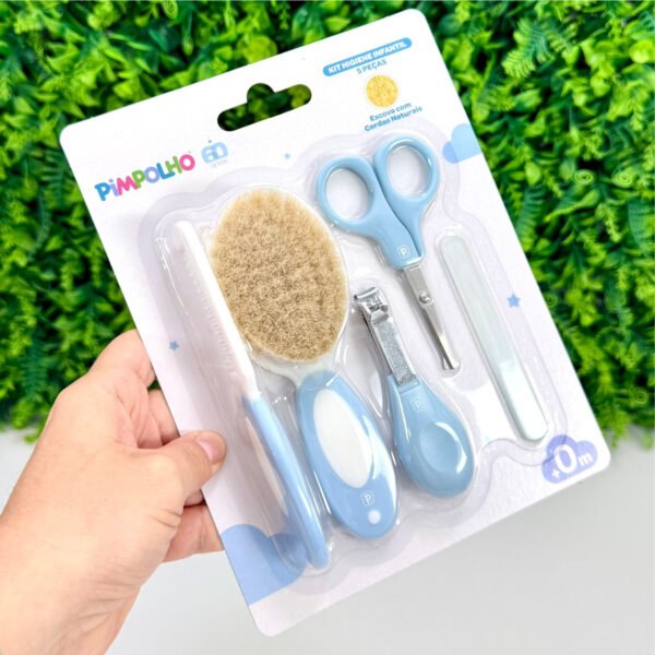 Kit Primeiros Cuidados Bebê Azul — imagem 1