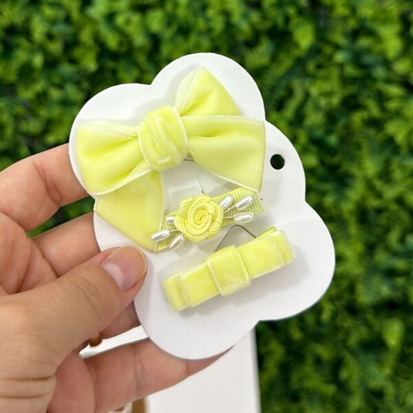 Kit Lacinhos Amarelo — imagem 1
