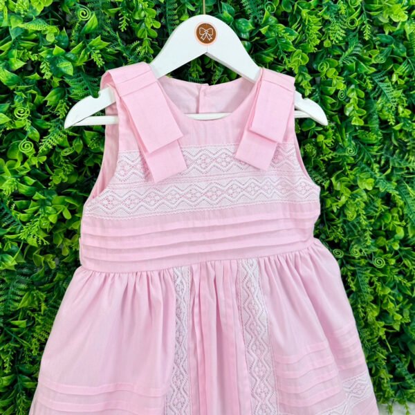 Vestido Sofie Rosa Renda Paraibana — imagem 2