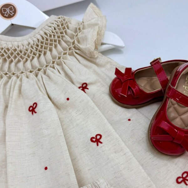 Vestido Casa de Abelha Laço Vermelho — imagem 2