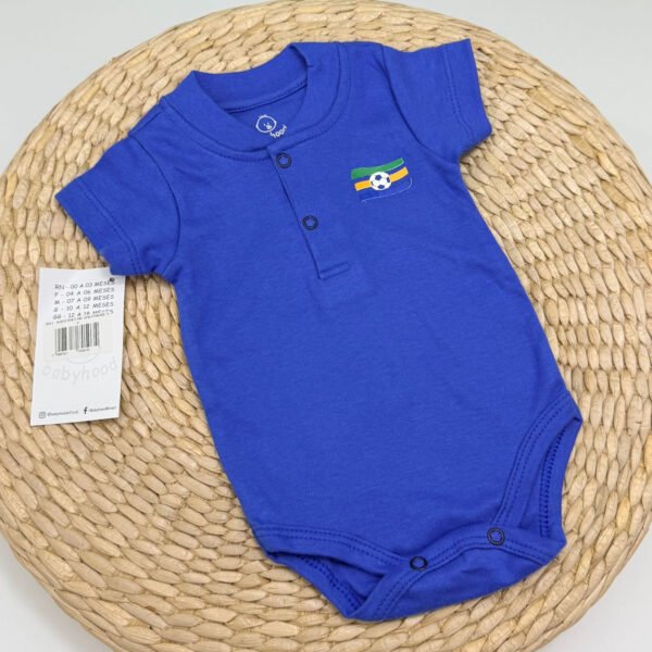 Body Brasileirinho Azul Bic — imagem 1