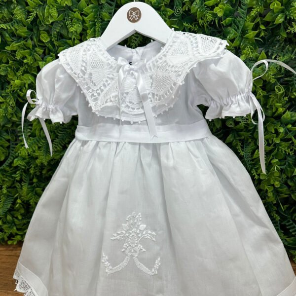 Vestido Cambraia com Gola — imagem 2