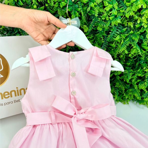 Vestido Sofie Rosa Renda Paraibana — imagem 3