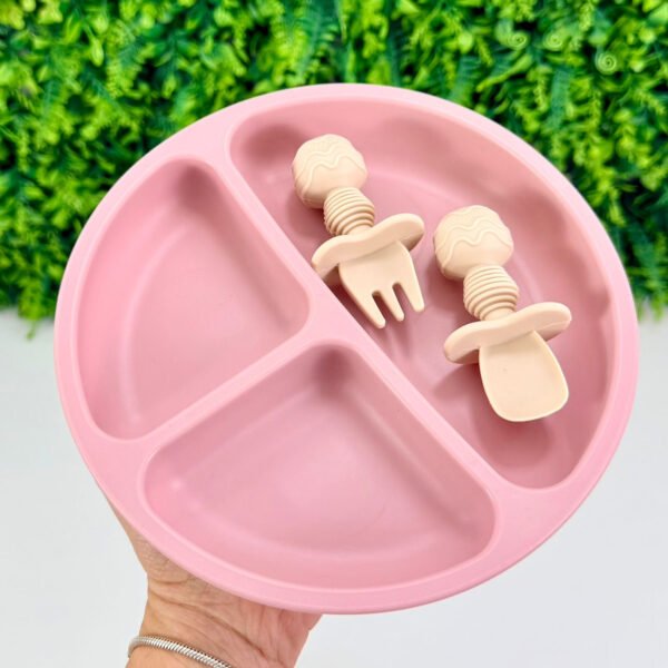 Kit Introdução Alimentar PandaEar® Rosa Claro — imagem 1