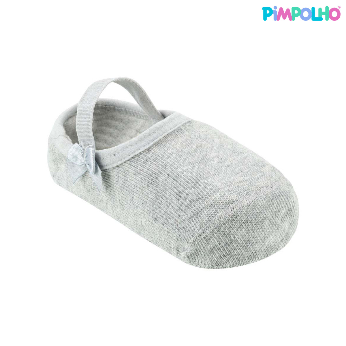 Meia Sapatilha Pimpolho® Cinza - Imagem 2