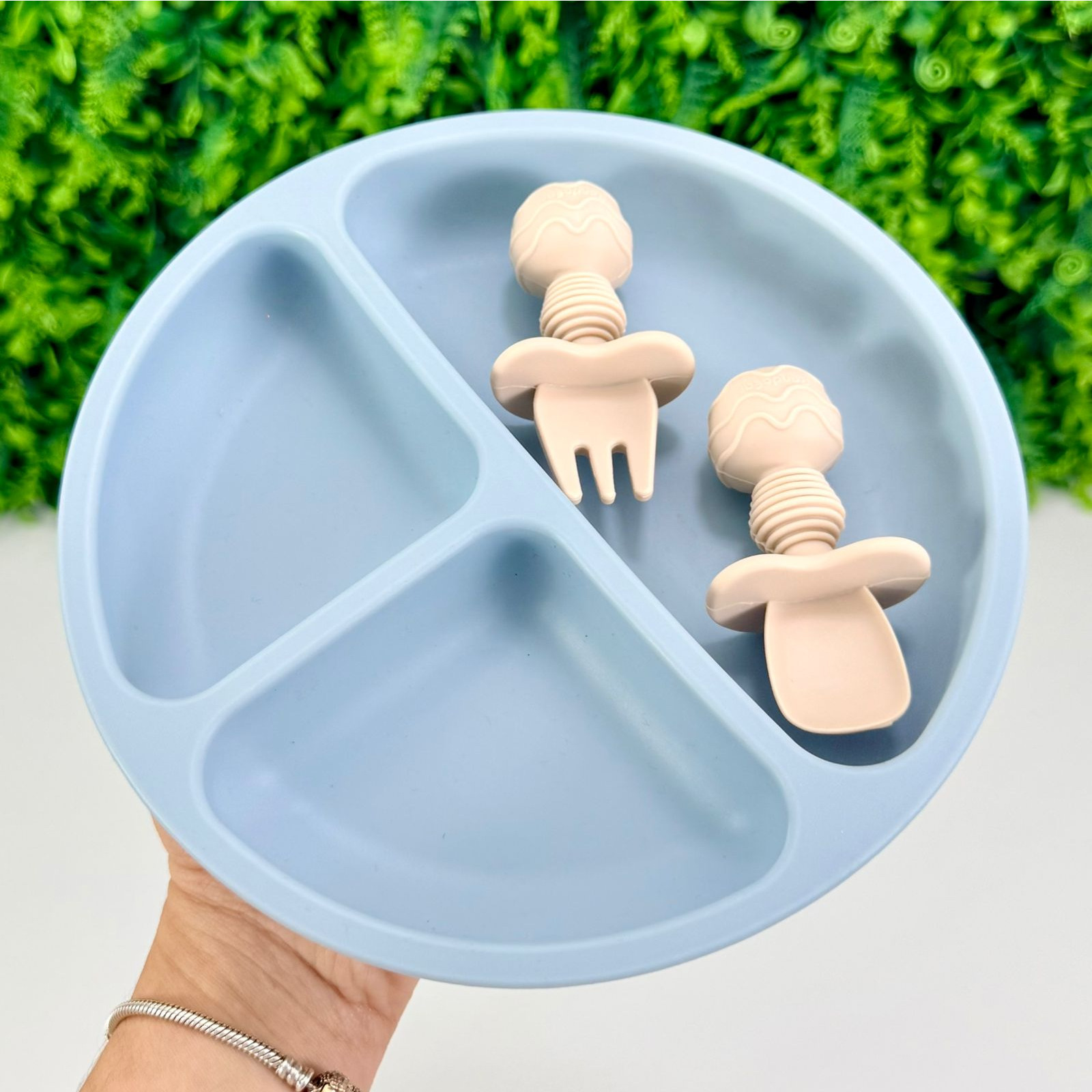 Kit Introdução Alimentar PandaEar® Azul