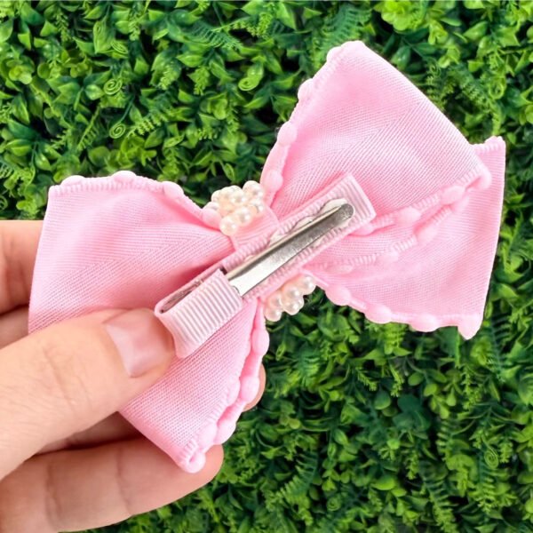 Laço no Bico de Pato Rosa — imagem 3