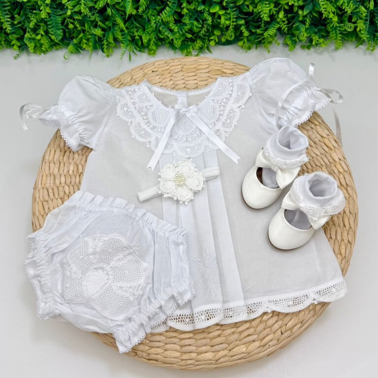 Conjunto Batinha Aline Renda Renascença