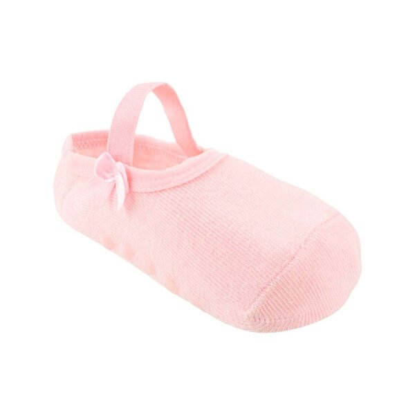 Meia Sapatilha Pimpolho® Antiderrapante Rosa — imagem 2