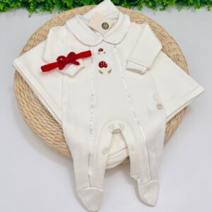 Saída Maternidade Celine Off-White