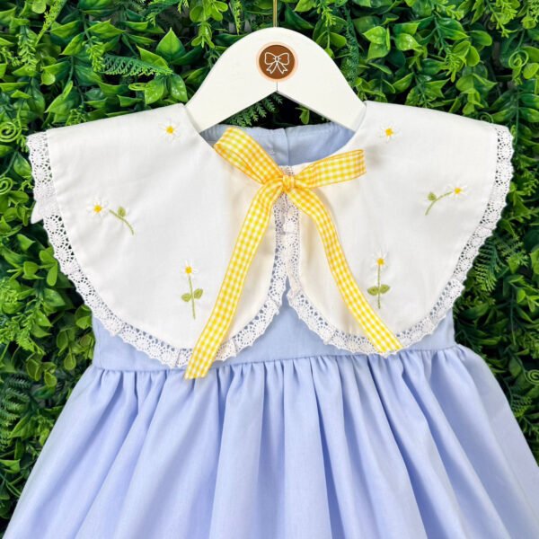 Vestido Azul Margaridas — imagem 1