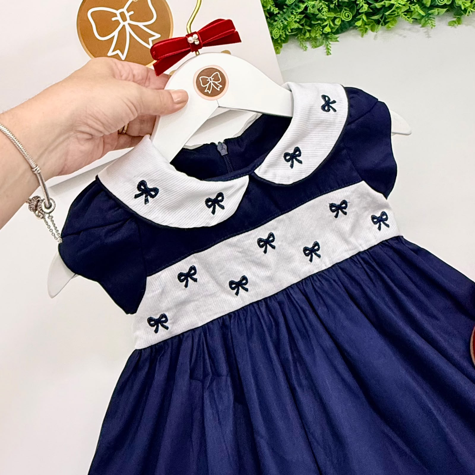 Vestido Íris Azul Marinho - Imagem 3