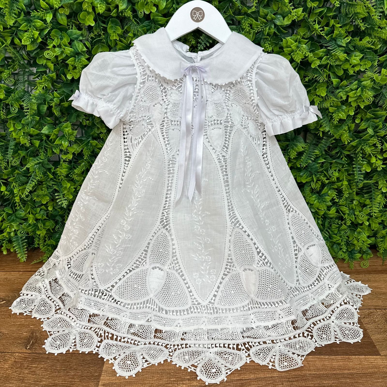 Vestido Renascença Nesga Lágrima Tradicional Renda Margarida