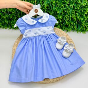 Vestido Íris Azul Claro