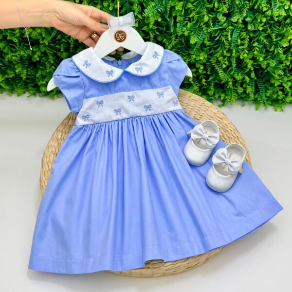 Vestido Íris Azul Claro — imagem 1