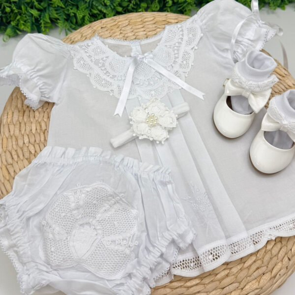 Conjunto Batinha Aline Renda Renascença — imagem 2