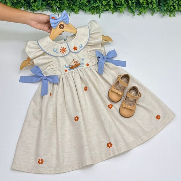 Vestido Festa Moana - Encomenda — imagem 1