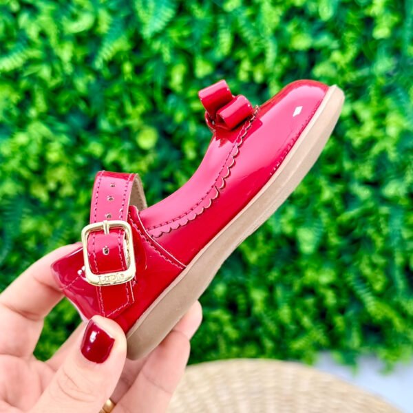 Sapatinho Lupie® Charlote Verniz Vermelho — imagem 4