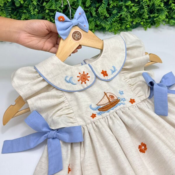 Vestido Festa Moana - Encomenda — imagem 2