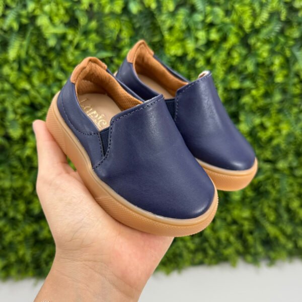 Sapatênis Slip Lupie® Azul Marinho — imagem 1
