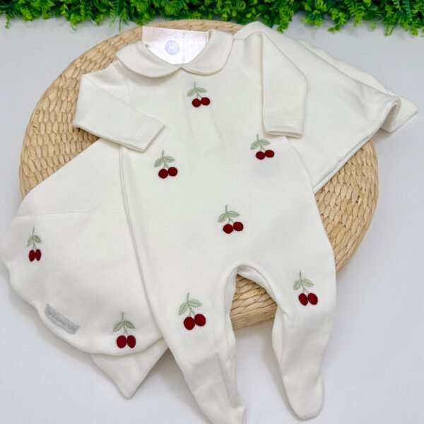 Saída Maternidade Off-White Kidstar® Cerejinha — imagem 1