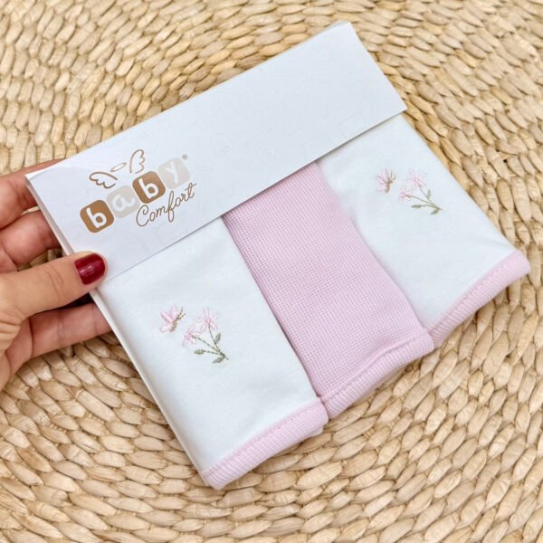 Kit Fraldas de Boca Anjos Baby®Feminino — imagem 1