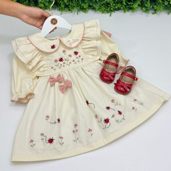 Vestido Festa Personalizado Manga Longa (Encomenda) — imagem 1
