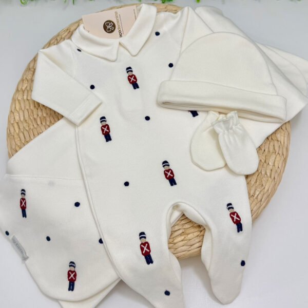 Saída Maternidade Off-White Kidstar® Soldadinho de Chumbo — imagem 1