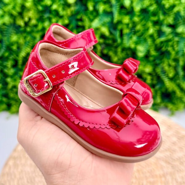 Sapatinho Lupie® Charlote Verniz Vermelho — imagem 3
