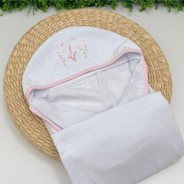 Toalha Capuz Anjos Baby®Feminino — imagem 2