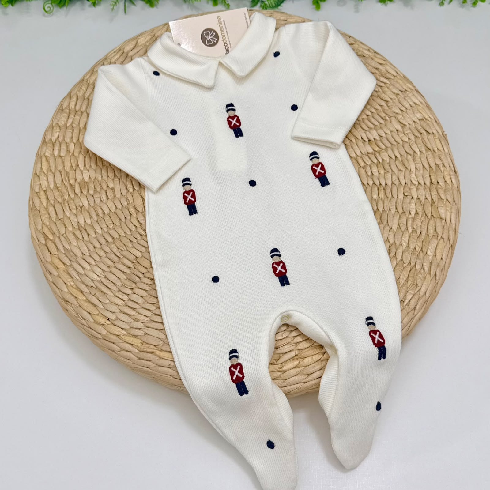Macacão Off-White Kidstar® Soldadinho de Chumbo